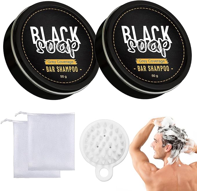 DarkBloom – Shampoo Sólido Restaurador Anticanas